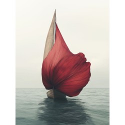 Fotografía Crimson petal sail